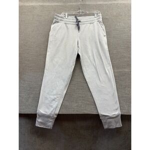 Champion C9 Duo Dry Sweatpants Mens Large Gray Fleece Lined Slim Fit Tapered Leg